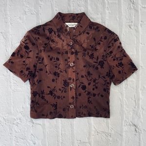 Vintage Cropped Top Women's S